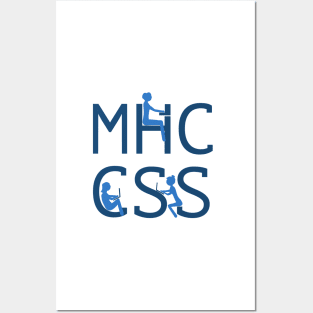 MHC CSS Logo Dark Mode Posters and Art